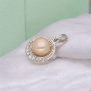 925 Silver Olivia Simple Pearl Pendant