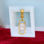 92.5 Sterling Silver Wishi Simple Pearl Pendant