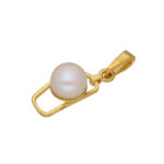 92.5 Sterling Silver Wishi Simple Pearl Pendant