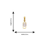 92.5 Sterling Silver Wishi Simple Pearl Pendant