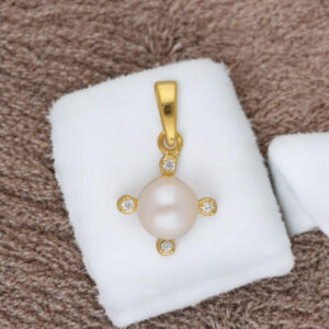 92.5 Sterling Silver Omaja Simple Pearl Pendant