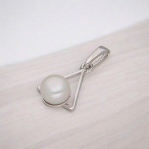 92.5 Sterling Silver Kavya Designer Pearl Pendant
