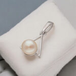 92.5 Sterling Silver Lekha Light Weight Pearl Pendant