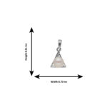 925 Silver Ella Collection Prisha Designer Pearl Pendant