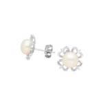 Ariana 925 Silver Stud Earrings