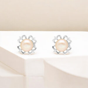 Shreshta 925 Silver Stud Earrings