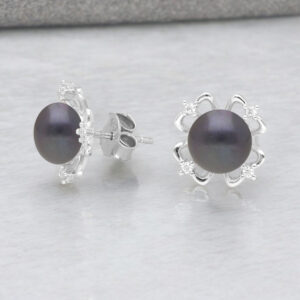 Ella 925 Silver Stud Earrings