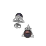 Trisha 925 Silver Stud Earrings