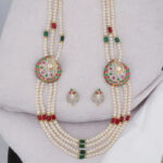 Gamini 4 Lines Pearl Set
