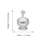 Peacock Design kum Kum Box