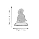 Lord Hanuman Silver Idol