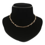 Tavish 18Kt Rose Gold Pearl Chain