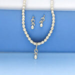 Zaral Pearl Necklace Set