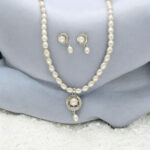 Brinda Pearl Necklace Set