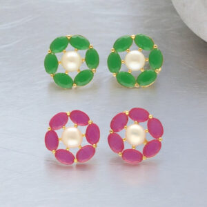 Diven Pearl Earrings Pack 2