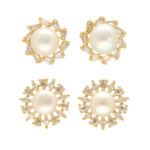 Caralin Pearl Earrings Pack 2