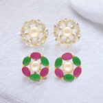 Gia Pearl Earrings Pack 2
