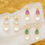 Hansin Pearl Earrings Pack 3