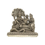 157 Grams Vishnu Parivar Silver Idol