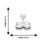 77 Grams Silver 4 Enamel Chopra