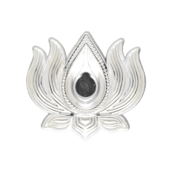 32 Grams Silver small Lotus Pair Diyas – Jagdamba Pearls