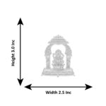 64 Grams Silver Lord Ganesh Idol