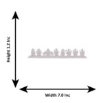 87 Grams Silver Ashta lakshmi Idol