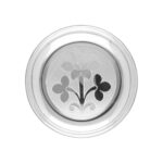 40 Grams Silver Floral Plate
