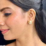 Harinakshi 925 Silver Stud Earrings