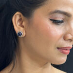 925 Silver Stud Heena Earrings