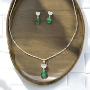 Luvya 925 Silver Pendant Set