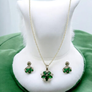 Faris 925 Silver Pendant Set