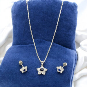 Percy 925 Silver Pendant Set