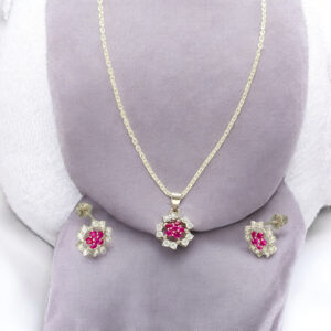 Elinor 925 Silver Pendant Set