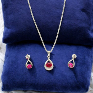 Roye 925 Silver Pendant Set
