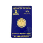 22kt 4 Grams Flower Gold Coin