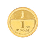 22kt 1 Gram Laxmi Gold Coin