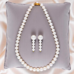 New Single Line Classic Pearls Necklace