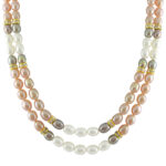 Multicolored Classic Pearl Set