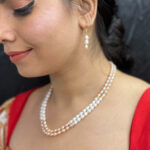 Crusty Pearl Necklace Set
