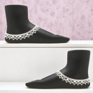 72.9 Grams Gorgeous Silver Anklet