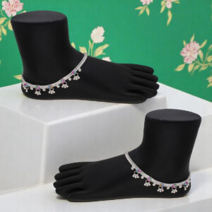 35.6 Grams Kashvi 35.6 Grams Silver Payal