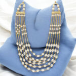 The Empress 22KT Gold Timeless Pearl Chain