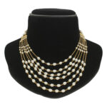 The Empress 22KT Gold Timeless Pearl Chain