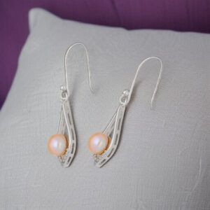Aarya 925 Pearl Earrings