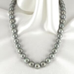 Deep Sea Grace Golden Southsea Saltwater Pearl Necklace 10-12 mm