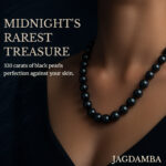 The Executive Noir Black South Sea Pearl Necklace