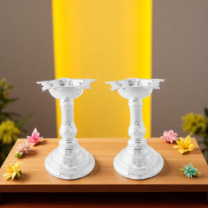 Spiritual Silver Diyas