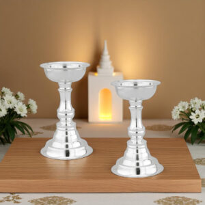 Silver Diyas
