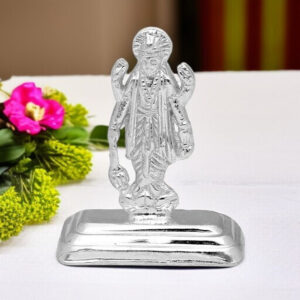 Om Namo Vishnu Narayana Silver Idol
